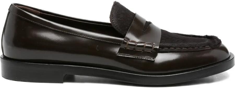 Roberto Festa Xander leren loafers Bruin
