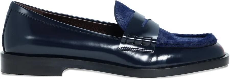 Roberto Festa Xander loafers van ponyleer Blauw