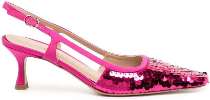 Roberto Festa Siviglia slingback pumps Roze