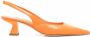 Roberto Festa Slingback pumps met puntige neus Oranje - Thumbnail 1