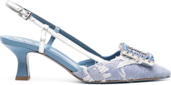 Roberto Festa Stefi slingback sandalen Blauw