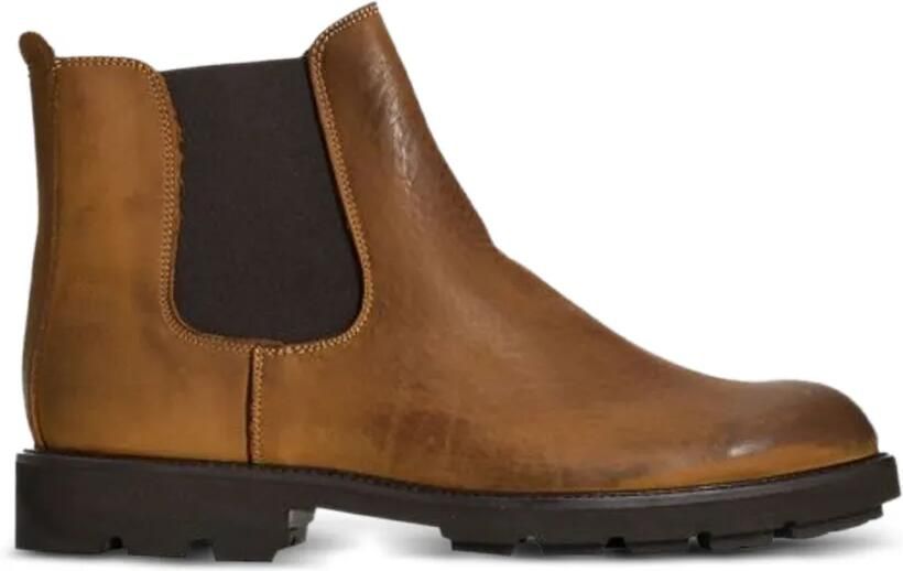 Roberto Pepe Luxury Chelsea leren laarzen Bruin