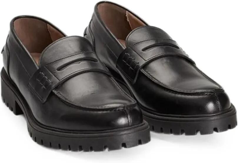 Roberto Pepe Luxury Leren loafers Zwart - Foto 3