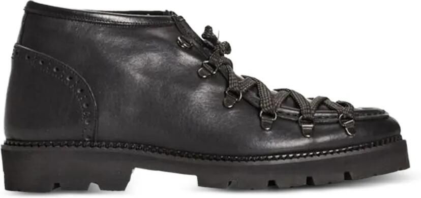 Roberto Pepe Luxury Veterlaarzen met chunky zool Zwart