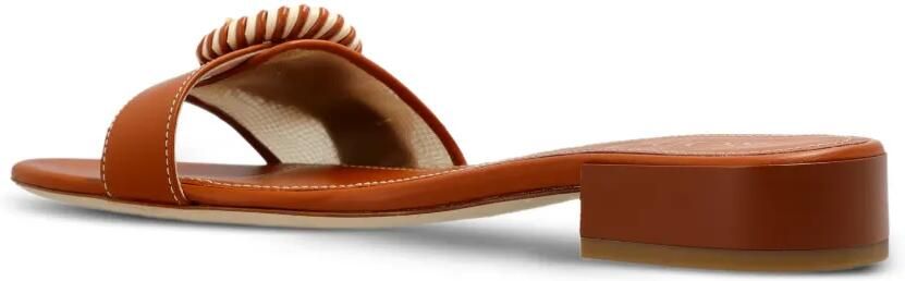 Rodo Sandalen met gespbandje Bruin - Foto 4