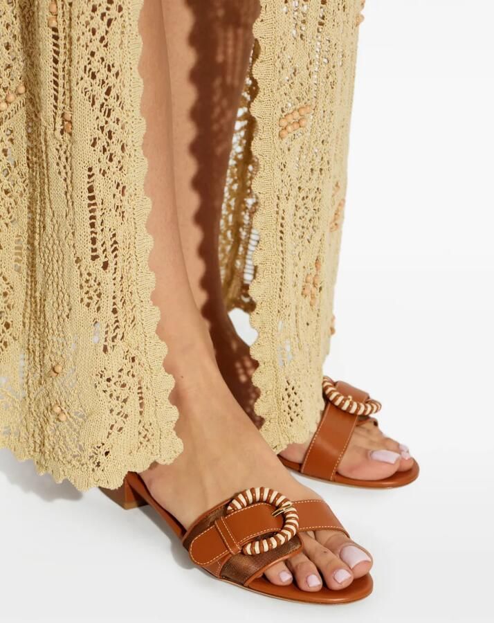 Rodo Sandalen met gespbandje Bruin - Foto 2