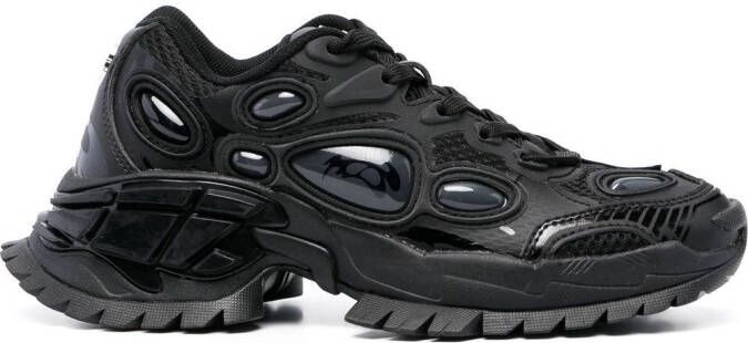 Rombaut Sneakers met chunky zool Zwart