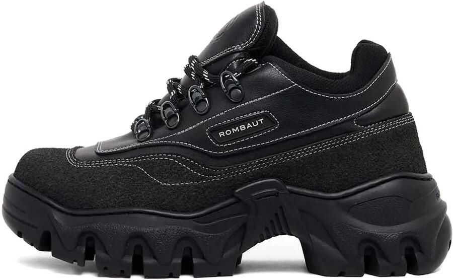 Rombaut Boccaccio II Asfalto sneakers Zwart