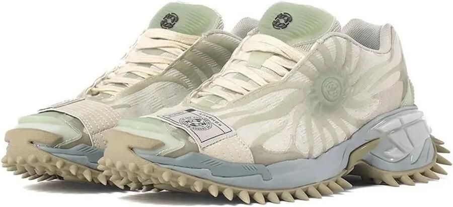Rombaut Mortal sneakers met vlakken Beige