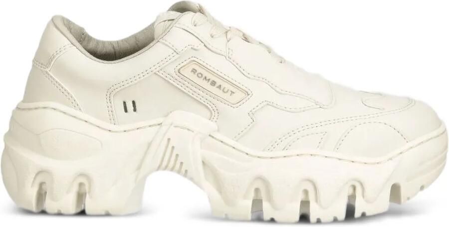 Rombaut Sneakers met chunky zool Wit