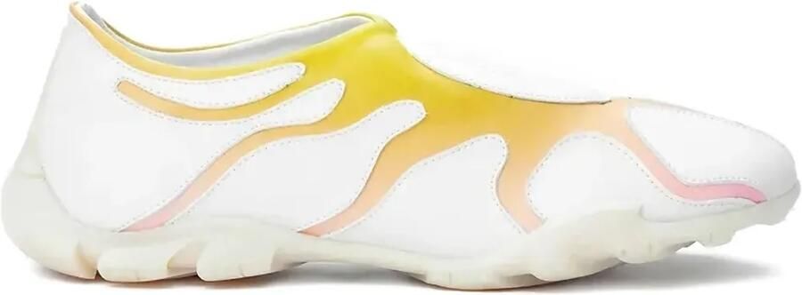 Rombaut Sneakers met golfpatroon Wit