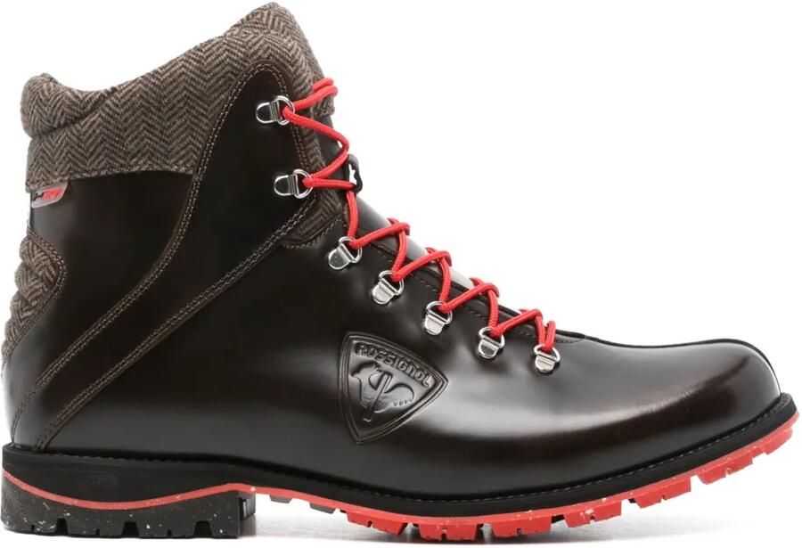 Rossignol 1907 Chamonix enkellaarzen Bruin