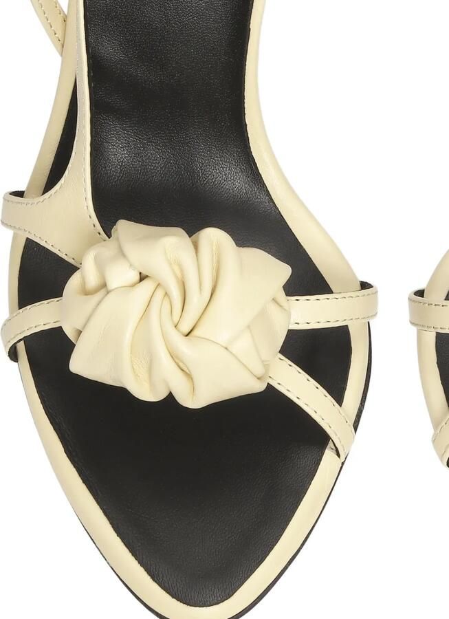 ROTATE BIRGER CHRISTENSEN Knots leren sandalen Beige - Foto 3