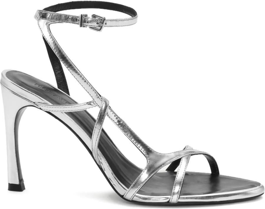 ROTATE BIRGER CHRISTENSEN Leren sandalen Zilver