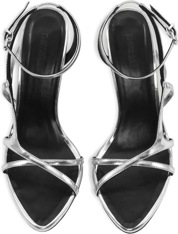 ROTATE BIRGER CHRISTENSEN Leren sandalen Zilver - Foto 2
