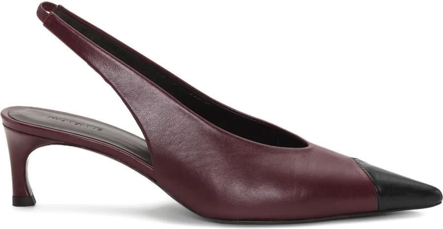 ROTATE BIRGER CHRISTENSEN Leren slingback pumps Rood