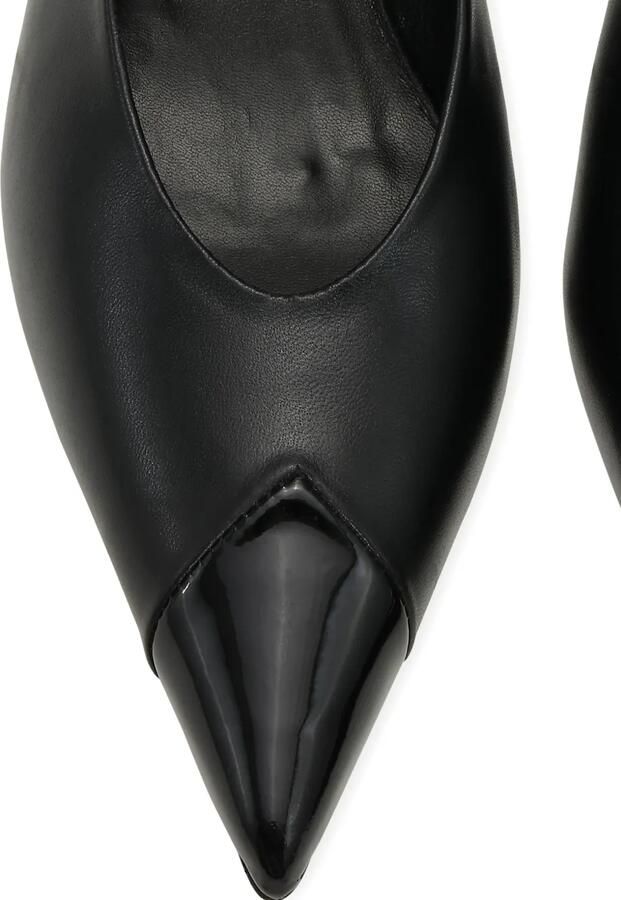 ROTATE BIRGER CHRISTENSEN Leren slingback pumps Zwart - Foto 2