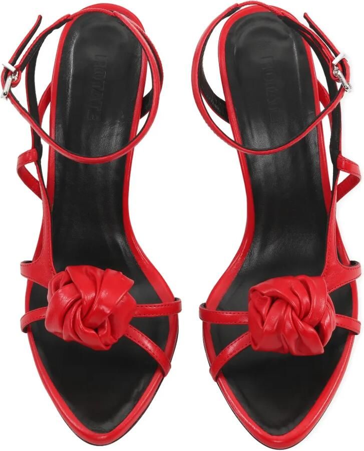 ROTATE BIRGER CHRISTENSEN Sandalen met geknoopt leren bandje Rood - Foto 2