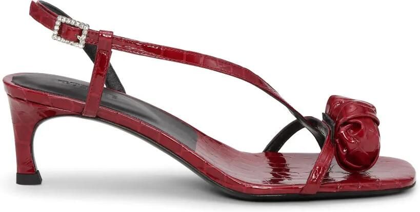 ROTATE BIRGER CHRISTENSEN Sandalen met geknoopte bandjes Rood