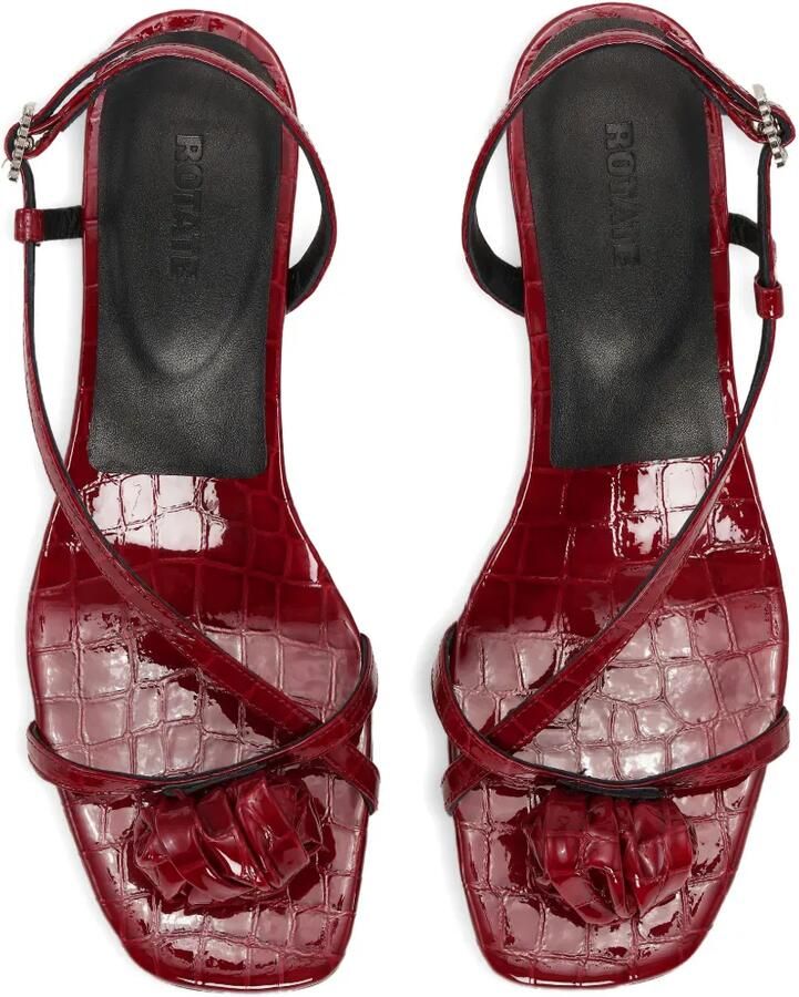 ROTATE BIRGER CHRISTENSEN Sandalen met geknoopte bandjes Rood - Foto 2