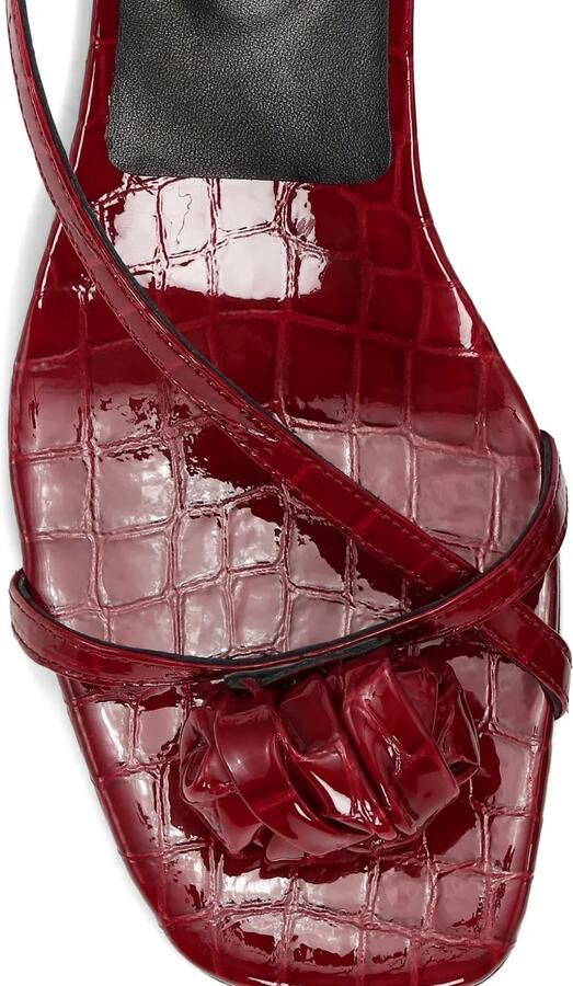 ROTATE BIRGER CHRISTENSEN Sandalen met geknoopte bandjes Rood - Foto 3