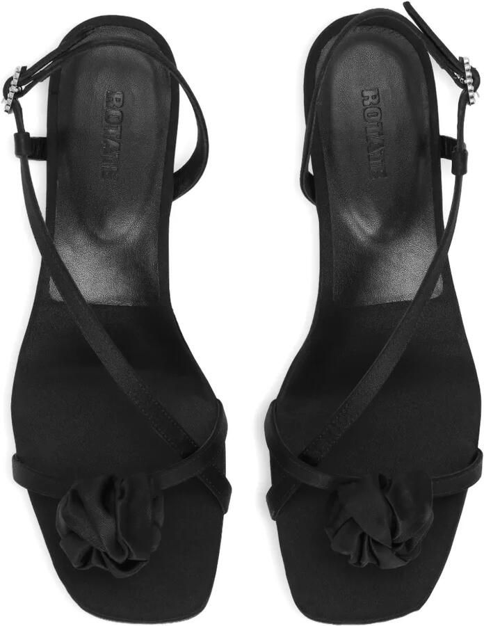 ROTATE BIRGER CHRISTENSEN Sandalen met geknoopte bandjes Zwart - Foto 2