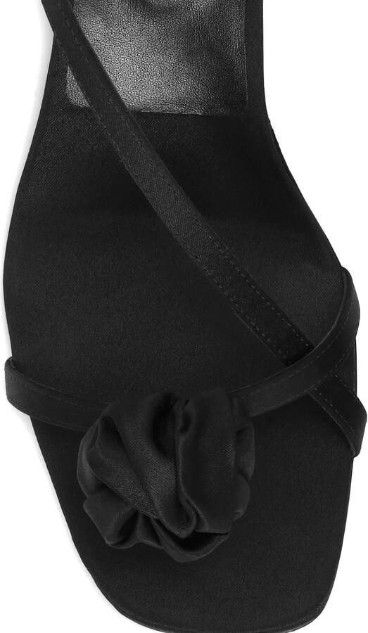 ROTATE BIRGER CHRISTENSEN Sandalen met geknoopte bandjes Zwart - Foto 3