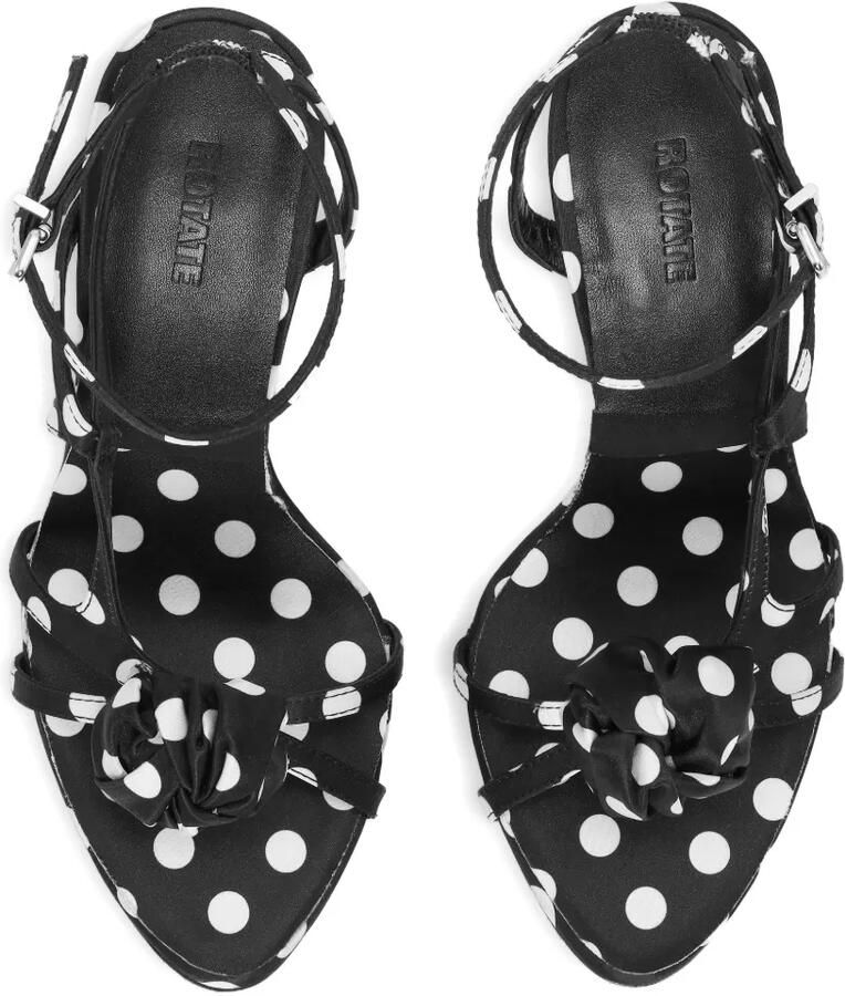 ROTATE BIRGER CHRISTENSEN Sandalen met stippen Zwart - Foto 2