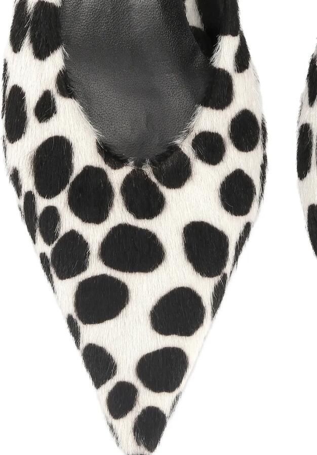 ROTATE BIRGER CHRISTENSEN Slingback pumps met bont Wit - Foto 2