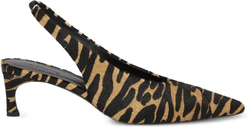 ROTATE BIRGER CHRISTENSEN Slingback pumps met print Beige