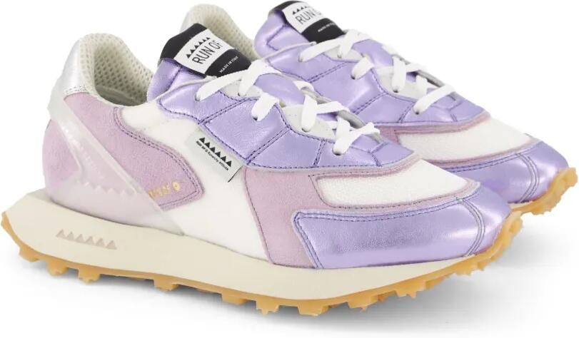 RUN OF Metallic sneakers Paars - Foto 4