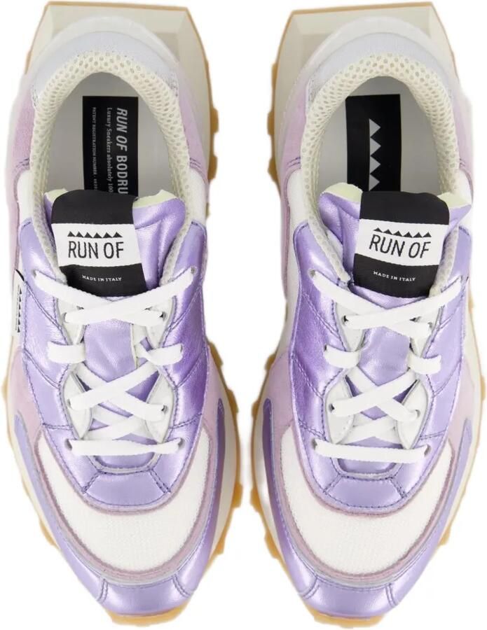 RUN OF Metallic sneakers Paars - Foto 3