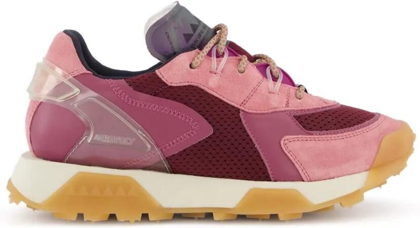 RUN OF Revolt sneakers met vlakken Roze