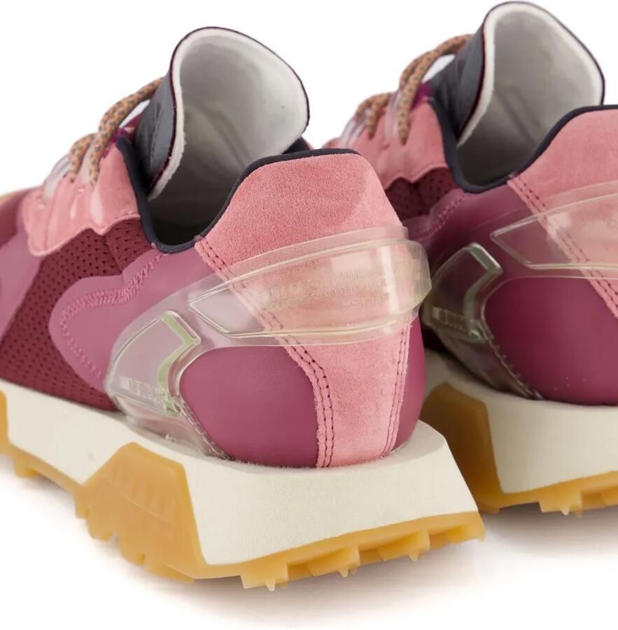 RUN OF Revolt sneakers met vlakken Roze - Foto 2