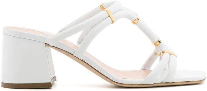 Rupert Sanderson Leren sandalen Wit