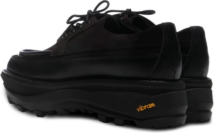 Sacai U-Tip Derby shoes Bruin - Foto 3