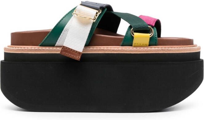 Sacai Sandalen Blauw
