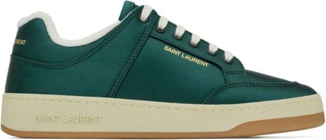 Saint Laurent 61 low-top sneakers Groen