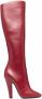 Saint Laurent 68 knielaarzen Rood - Thumbnail 1