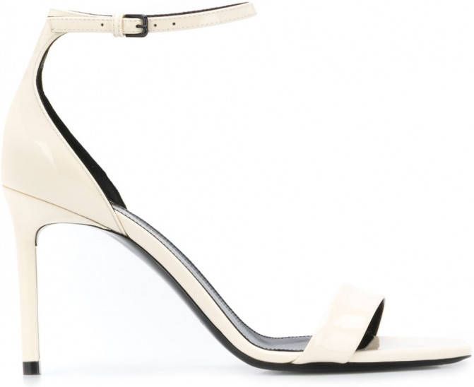 Saint Laurent Amber sandalen Wit