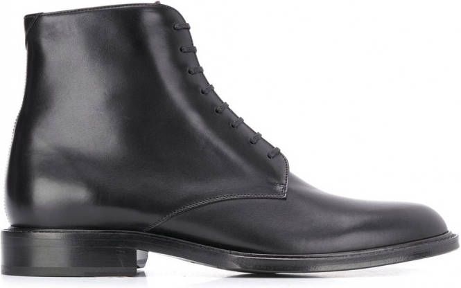 Saint Laurent Army enkellaarzen Zwart