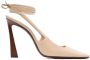 Saint Laurent Blade slingback pumps Beige - Thumbnail 1