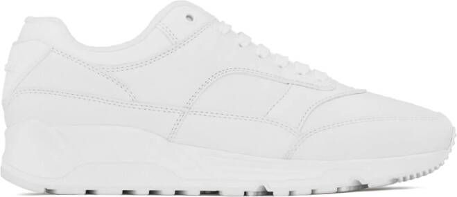 Saint Laurent Bump leren sneakers Wit