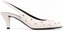 Saint Laurent Carole pumps met studs Beige - Thumbnail 1