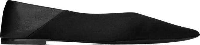 Saint Laurent Carolyn ballerina's Zwart