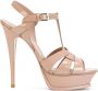 Saint Laurent Classic Tribute 105 sandalen Beige - Thumbnail 1