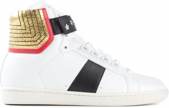 Saint Laurent 'Court Classic' sneakers Wit