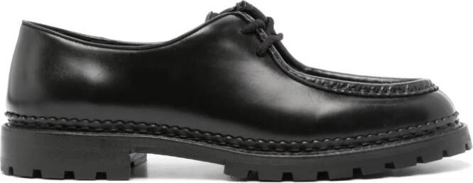 Saint Laurent Cruise leren Oxford schoenen Zwart