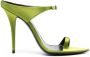 Saint Laurent Dive sandalen met gesp Groen - Thumbnail 1
