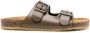Saint Laurent Fabrice sandalen met dubbele bandjes Bruin - Thumbnail 1